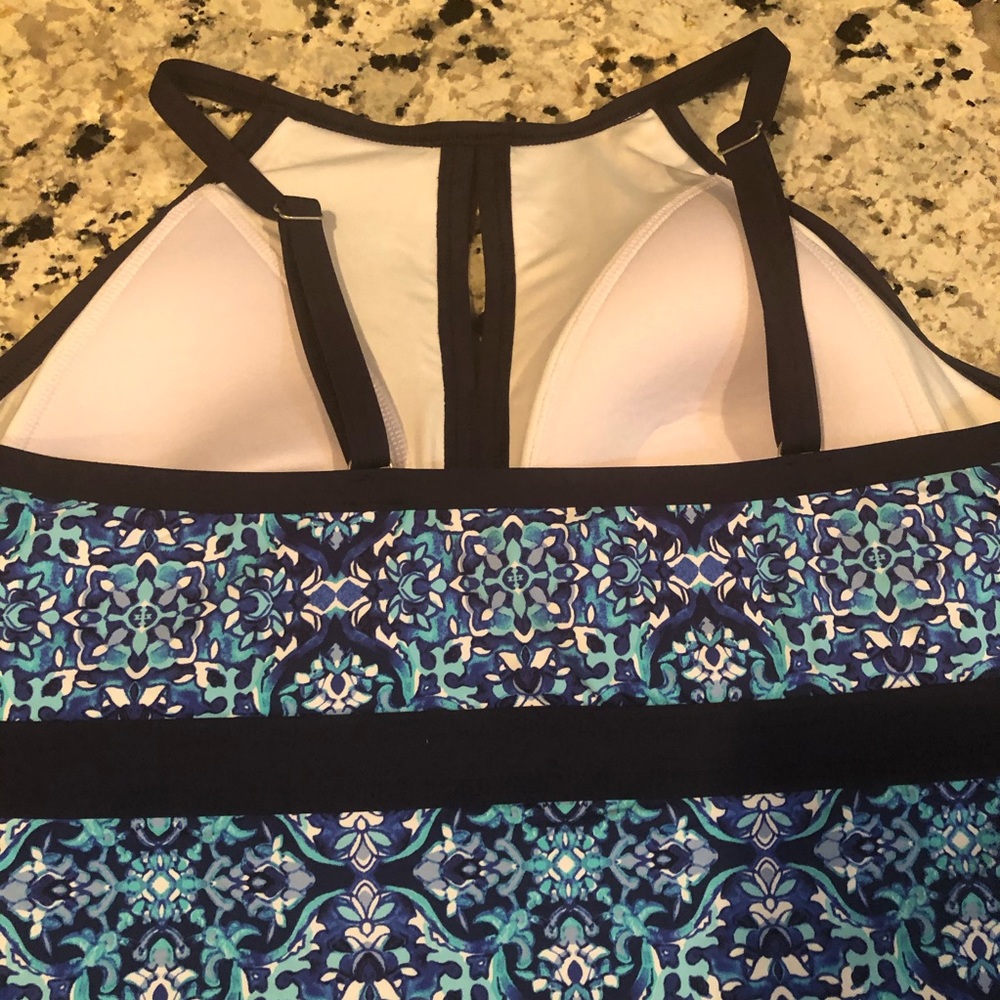 Land’s End tankini top size 14P - Picture 4 of 5